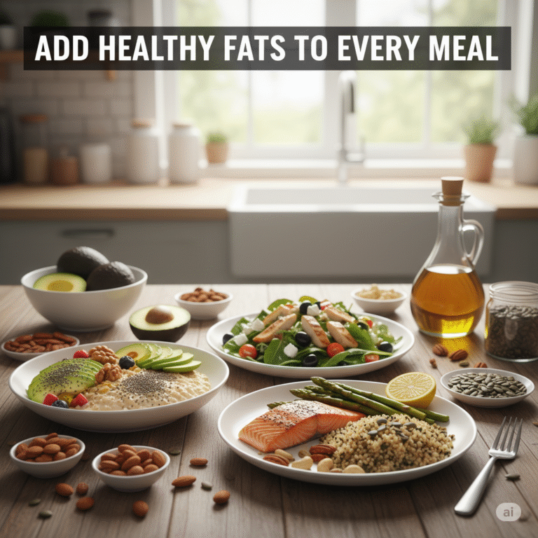 Assorted healthy snacks